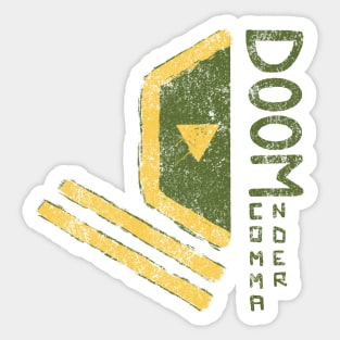 Commander Doom Sticker